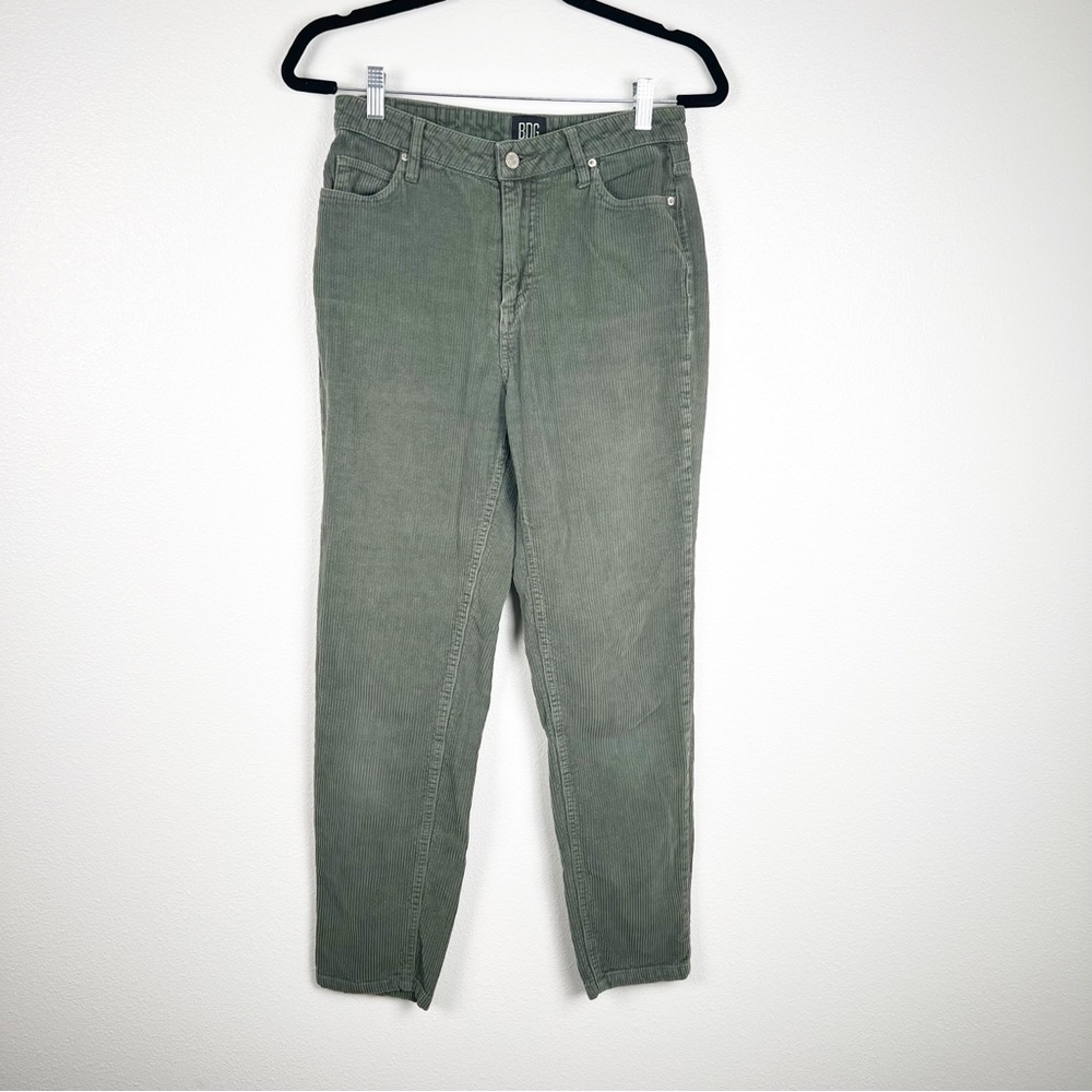 BDG Corduroy Dark Green Pants Sz 25